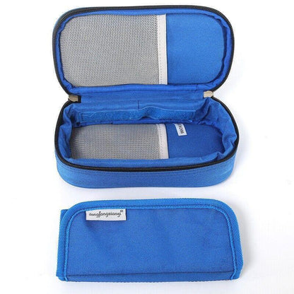Insulin Pen Case Pouch Cooler Travel Diabetic Pocket Cooling Bag Mall - Blue V528-INSULATEDBAG-BLUE-57757