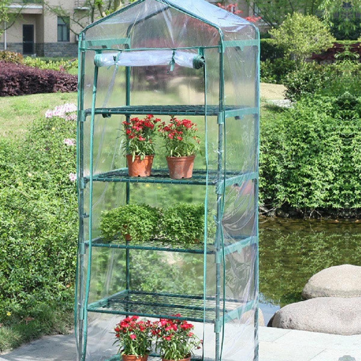 5 Tier Garden PVC Plant Insulation Warming Shed Conservatory Cover No Brackets V528-INSULATION-SHED-5-339082