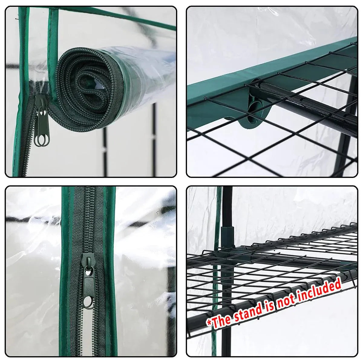 5 Tier Garden PVC Plant Insulation Warming Shed Conservatory Cover No Brackets V528-INSULATION-SHED-5-339082