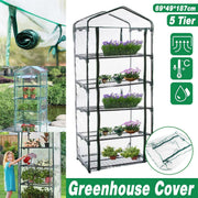 5 Tier Garden PVC Plant Insulation Warming Shed Conservatory Cover No Brackets V528-INSULATION-SHED-5-339082
