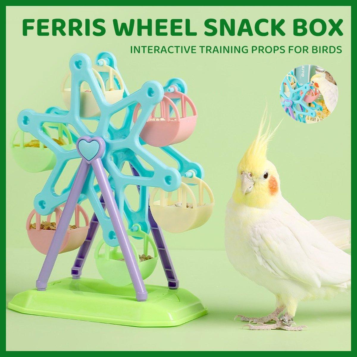 Interactive Parrot Educational Toys Bird Cage Training Supplies Xuan Feng Peony V528-INTERACTIVE-TOY-510313