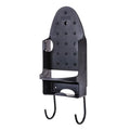 Iron Stand Double Hook Storage Rack Hanging Iron Holder for Home Organisation - Black V528-IRON-STAND-BLACK-938926
