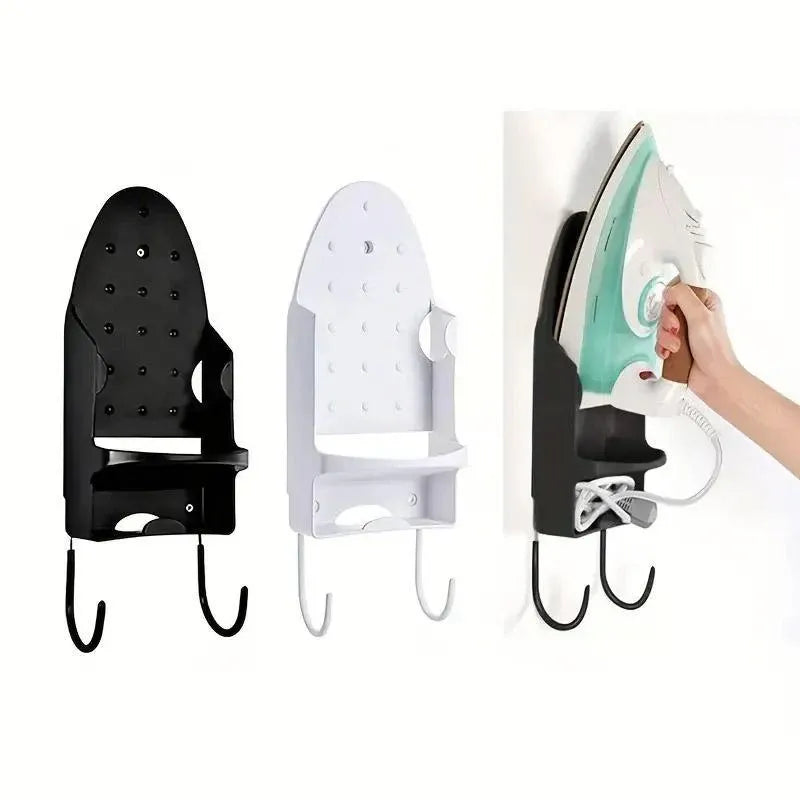 Iron Stand Double Hook Storage Rack Hanging Iron Holder for Home Organisation - Black V528-IRON-STAND-BLACK-938926