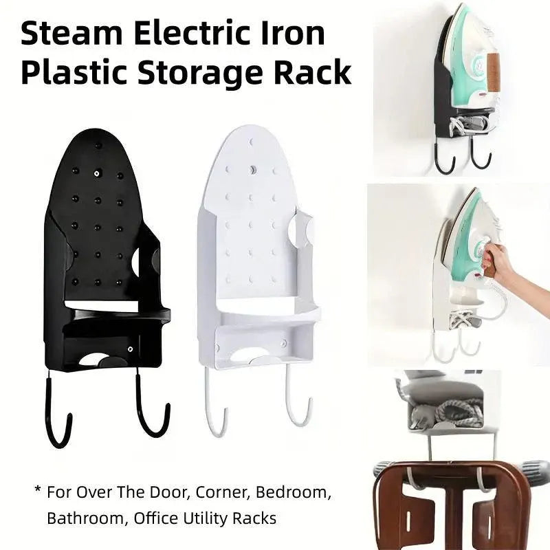 Iron Stand Double Hook Storage Rack Hanging Iron Holder for Home Organisation - White V528-IRON-STAND-WHITE-197918