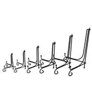 Plate Stands Iron Display Easel Photo Picture Bowl Dish Book Holder Frame Black - 4 Inch V528-IRONHOLDER-4INCH-895162