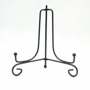 Plate Stands Iron Display Easel Photo Picture Bowl Dish Book Holder Frame Black - 7 Inch V528-IRONHOLDER-7INCH-275356