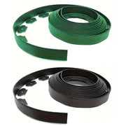 L Shaped Garden Edging Border Landscape Grass Lawn Stone Edge Fence Strip - Black V528-ISOLATION-BLACK-10M-210403
