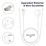 Apple Watch Iwatch Series 6/5/4/3/2/1 Magnetic Charger Usb / Type-C Charging Cable - Type-C 1PC V528-IWATCH-TYPEC-638219
