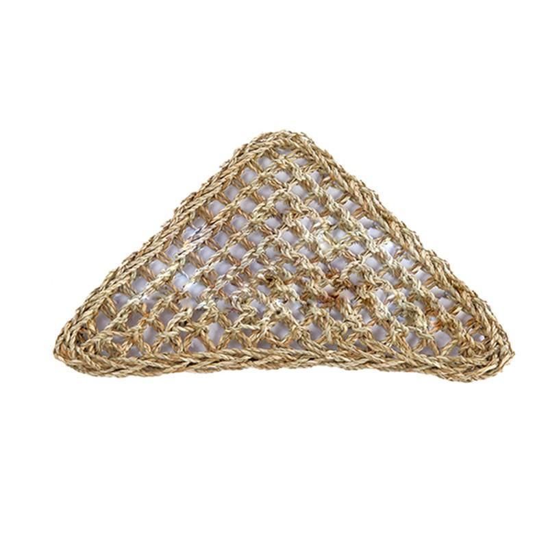 Comfortable and Natural Straw Reptile Bed Hammock for Basking and Relaxation - 20*20*28CM V528-J00398-20-20-28CM-540460