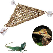 Comfortable and Natural Straw Reptile Bed Hammock for Basking and Relaxation - 32*32*42CM V528-J00399-32-32-42CM-915961