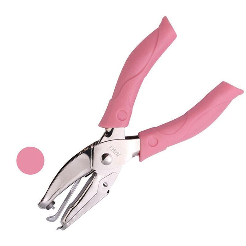 Circle/Heart/Star Shaped Metal Hole Punch Pliers - Paper Hand Puncher - 1.5mm circle V528-J00434-1-5MM-CIRCLE-143761