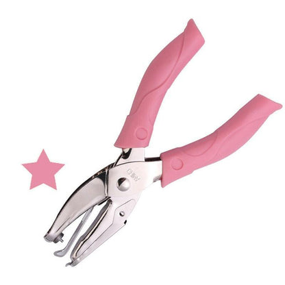 Circle/Heart/Star Shaped Metal Hole Punch Pliers - Paper Hand Puncher - 1.5mm circle V528-J00434-1-5MM-CIRCLE-143761