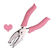 Circle/Heart/Star Shaped Metal Hole Punch Pliers - Paper Hand Puncher - 5.5mm heart V528-J00438-5-5MM-HEART-259938