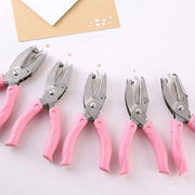 Circle/Heart/Star Shaped Metal Hole Punch Pliers - Paper Hand Puncher - 5.5mm heart V528-J00438-5-5MM-HEART-259938