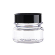 10pcs PET Plastic Cosmetic Bottles Refillable Travel Face Cream Containers - 60ml-Transparent+White-Single V528-JARS-10PCS-TRANSPARENT-SINGLE-282297
