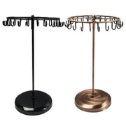 Iron Jewellery Rack Rotating Necklace Display Stand Jewellery Organiser Storage - Black V528-JEWELRY-BLACK-332685
