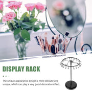 Iron Jewellery Rack Rotating Necklace Display Stand Jewellery Organiser Storage - Black V528-JEWELRY-BLACK-332685