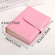 Large Capacity Jewelry Storage Book for Earrings Home Organizer Small Size Box - Pink V528-JEWELRY-BOX-PINK-187508