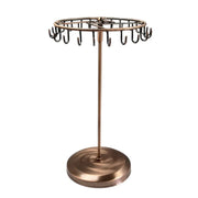Iron Jewellery Rack Rotating Necklace Display Stand Jewellery Organiser Storage - Bronze V528-JEWELRY-BRONZE-417406
