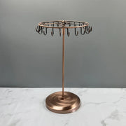 Iron Jewellery Rack Rotating Necklace Display Stand Jewellery Organiser Storage - Bronze V528-JEWELRY-BRONZE-417406