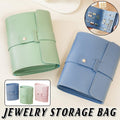Travel Jewellery Storage Bag Portable Organizer Pouch for Rings Earrings Case - Blue V528-JEWELRY-STORAGE-BLUE-444680