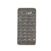 80 Pockets Jewelry Hanging Storage Organizer Holder Earring Display Pouch Bag - White V528-JEWELRYBAG-80-WHITE-759933
