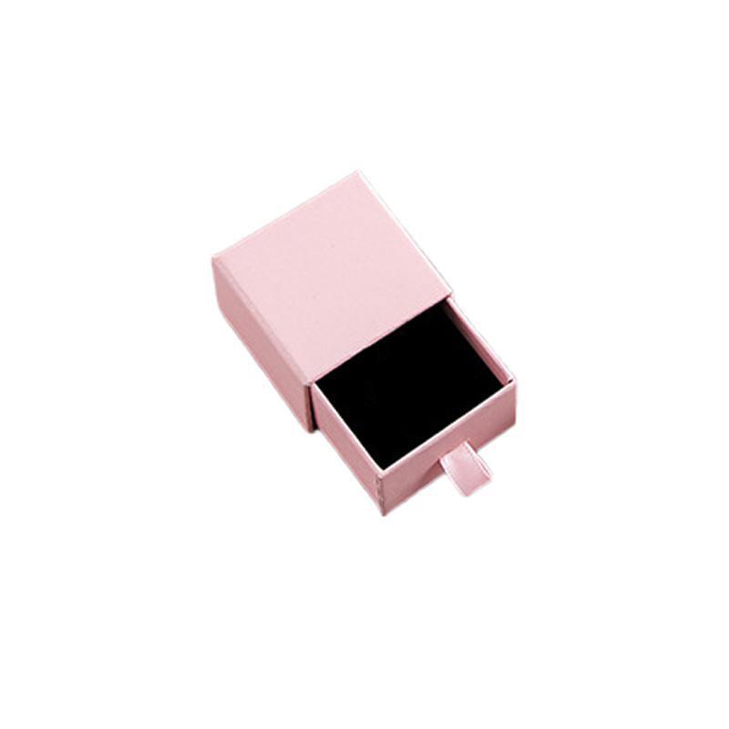 Jewellery Gift Box Necklace Ring Bracelet Bangle Earring Cardboard Box 5*5*3.5cm - Black V528-JEWELRYBOX-5X5X3-5-BLACK-324507