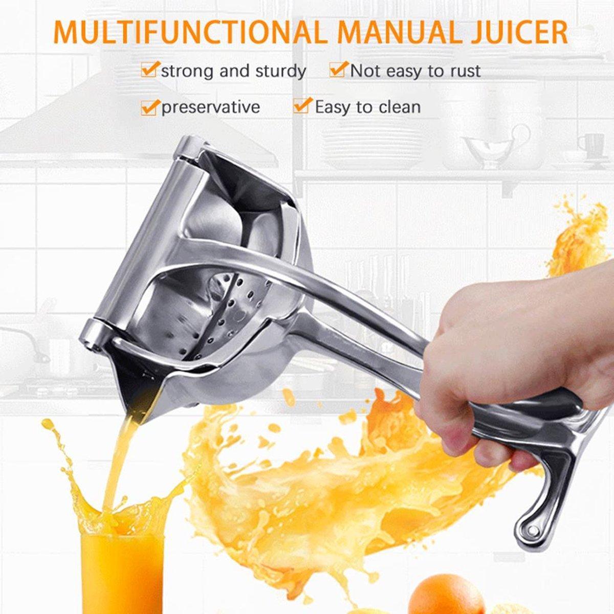 Aluminium Alloy Manual Juicer Fruit Squeezer for Lemon Orange Household Use V528-JUICE-PRESS-523895