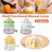 Manual Juice Extractor for Orange Lemon Home Citrus Juicer Hand Compressor - White V528-JUICE-PRESS-WHITE-267637