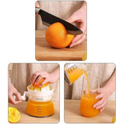 Manual Juice Extractor for Orange Lemon Home Citrus Juicer Hand Compressor - White V528-JUICE-PRESS-WHITE-267637
