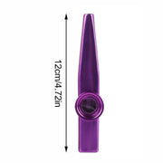 Kazoo Musical Instrument Mouth Flute Diaphragm Guitar Partner Harmonica Style - Silver V528-KAZOO-SIVER-345498