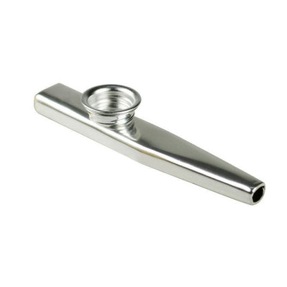 Kazoo Musical Instrument Mouth Flute Diaphragm Guitar Partner Harmonica Style - Silver V528-KAZOO-SIVER-345498