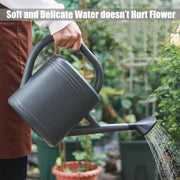 3L Gray Retro Watering Can Long Spout Large Capacity Shower Kettle for Garden V528-KETTLE-3L-GREY-863120