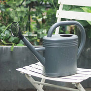 3L Gray Retro Watering Can Long Spout Large Capacity Shower Kettle for Garden V528-KETTLE-3L-GREY-863120