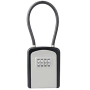 Portable Key Lock Box Hanging Combination Storage Organizer for Home Security - Black V528-KEY-SAFE-CHAIN-BLACK-821944
