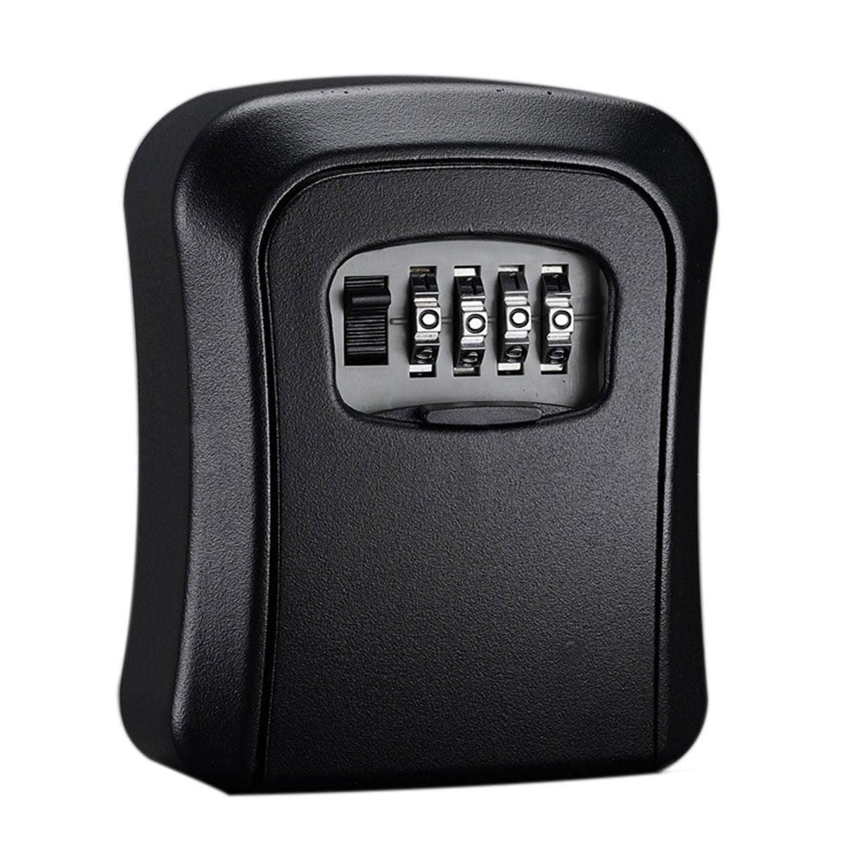 Combination Key Box with Combination Lock for Home Office Security Storage - Black V528-KEY-SAFE-WALL-BLACK-293597