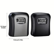 Combination Key Box with Combination Lock for Home Office Security Storage - Black V528-KEY-SAFE-WALL-BLACK-293597