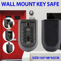 1X Outdoor Wall Mount Spare Key Safe Box Lock Holder Water Weather Proof New V528-KEYBO-187090