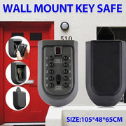 1X Outdoor Wall Mount Spare Key Safe Box Lock Holder Water Weather Proof New V528-KEYBO-187090