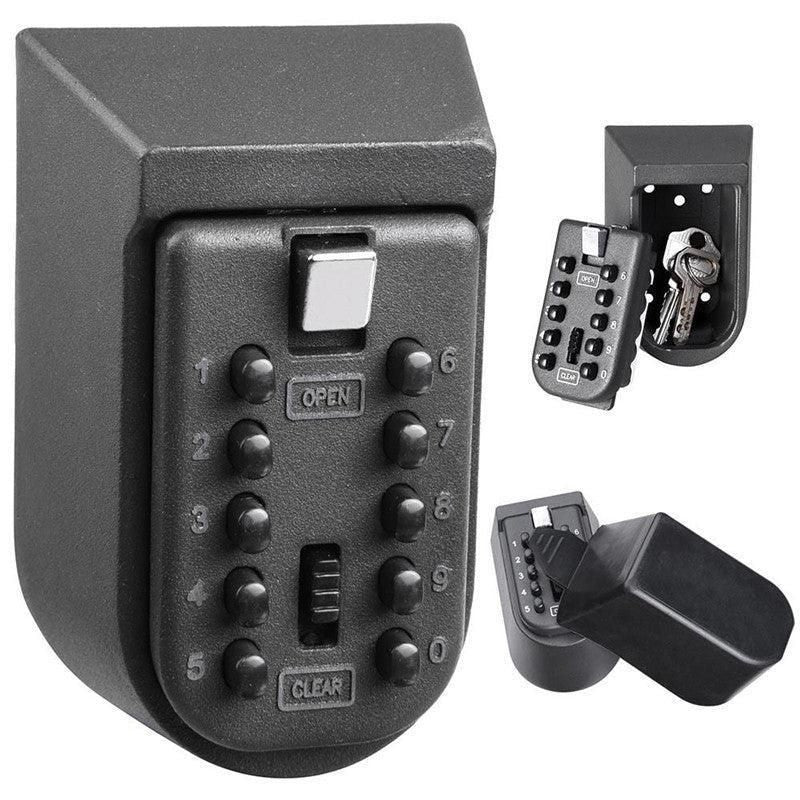 1X Outdoor Wall Mount Spare Key Safe Box Lock Holder Water Weather Proof New V528-KEYBO-187090