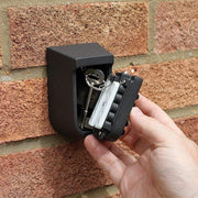 1X Outdoor Wall Mount Spare Key Safe Box Lock Holder Water Weather Proof New V528-KEYBO-187090