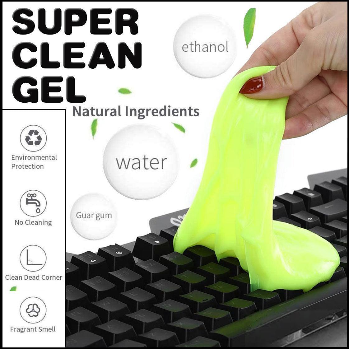 Dust Dirt Cleaning Super Clean Car Laptop Keyboard Home Cleaner - Green V528-KEYBOARDGREEN5234