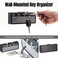 Guitar Shaped Wall Mounted Key Holder Decorative Storage Rack Home Organiser V528-KEYCHAIN-540809