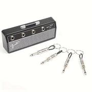 Guitar Shaped Wall Mounted Key Holder Decorative Storage Rack Home Organiser V528-KEYCHAIN-540809
