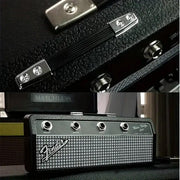 Guitar Shaped Wall Mounted Key Holder Decorative Storage Rack Home Organiser V528-KEYCHAIN-540809