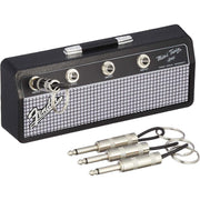 Guitar Shaped Wall Mounted Key Holder Decorative Storage Rack Home Organiser V528-KEYCHAIN-540809