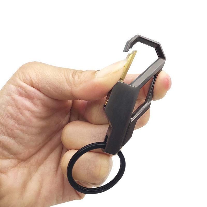 Stylish Metal Car Key Rings Alloy Chain Heavy Duty Gift Keyring Keychain Holder V528-KEYCHAINHOLDER-806391