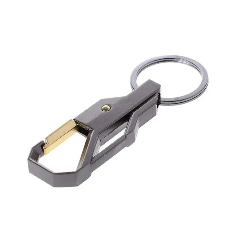 Stylish Metal Car Key Rings Alloy Chain Heavy Duty Gift Keyring Keychain Holder V528-KEYCHAINHOLDER-806391