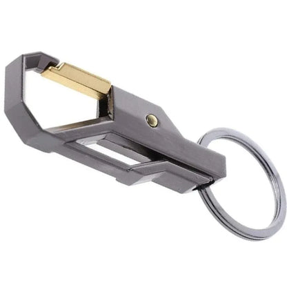 Stylish Metal Car Key Rings Alloy Chain Heavy Duty Gift Keyring Keychain Holder V528-KEYCHAINHOLDER-806391