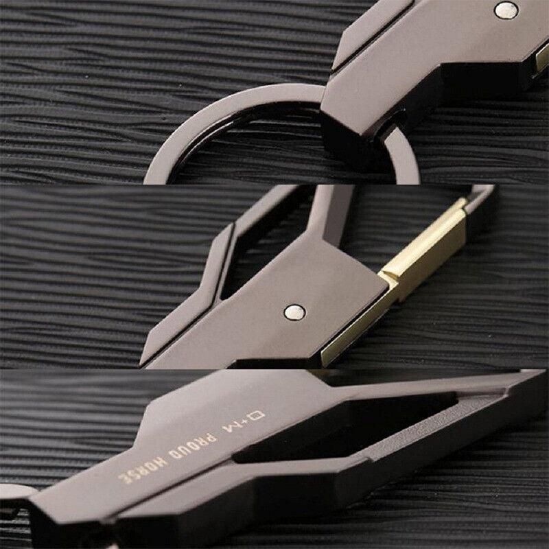 Stylish Metal Car Key Rings Alloy Chain Heavy Duty Gift Keyring Keychain Holder V528-KEYCHAINHOLDER-806391